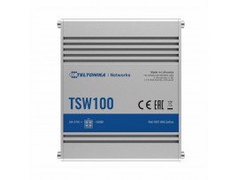 Teltonika stikalo Giga  5-port 4x PoE 120W DIN Mini kovinsko ohišje TSW100
