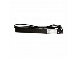 EFB razdelilec rack 9x220V PVC 2m EK622DE.1