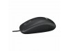 Logitech miška B100 OEM USB črna 910-003357
