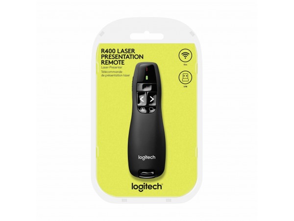 Logitech presenter R400 brezžični USB 910-001356