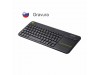 Logitech tipkovnica K400 Plus SLO brezžična Touch Unifying črna 920-008385
