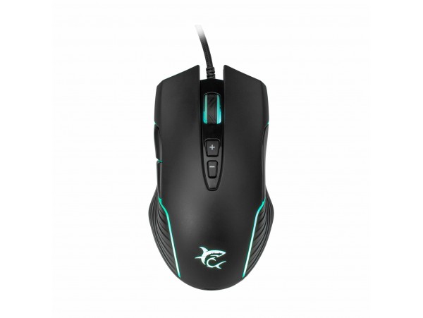 WHITE SHARK miška črna GM-5003 AZARAH Gaming