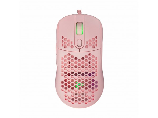WHITE SHARK miška roza GM-5007 GALAHAD-P Gaming