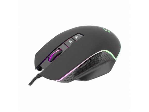 WHITE SHARK miška črna GM-5009 GARETH-B Gaming