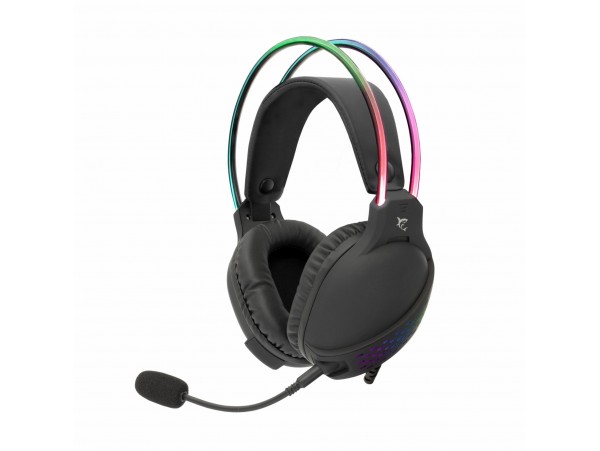 WHITE SHARK slušalke+mikrofon RGB črne gaming GH-2140 OX