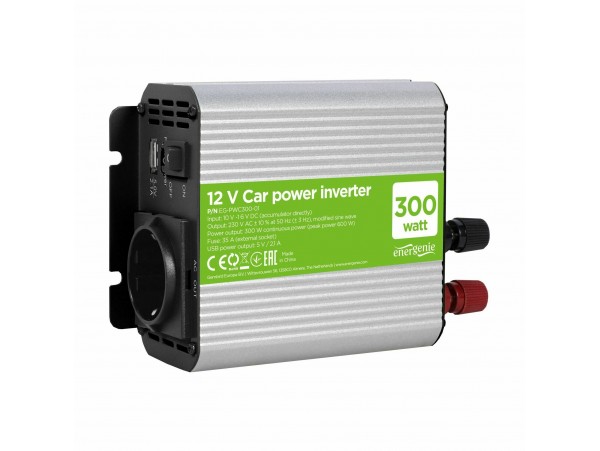 Energenie pretvornik 12V/220V  300W EG-PWC300-01