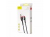 Baseus kabel USB/Lightning 3m 2A Cafule rdeč/črn CALKLF-R91