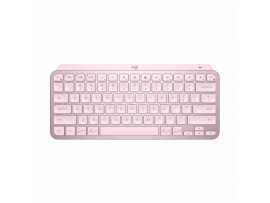 Logitech tipkovnica MX Keys Mini SLO brezžična osvetljena roza 920-010500