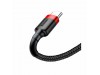 Baseus kabel USB A-C 0,5m 3A Cafule rdeč/črn CATKLF-A91