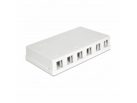 Delock nadometna vtičnica 6x RJ45 86227