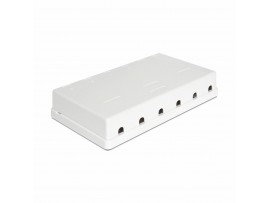 Delock nadometna vtičnica 6x RJ45 86227
