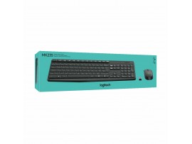 Logitech tipkovnica & miška MK235 SLO brezžična 920-008031
