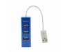 SBOX hub USB 4xA H-204BL moder