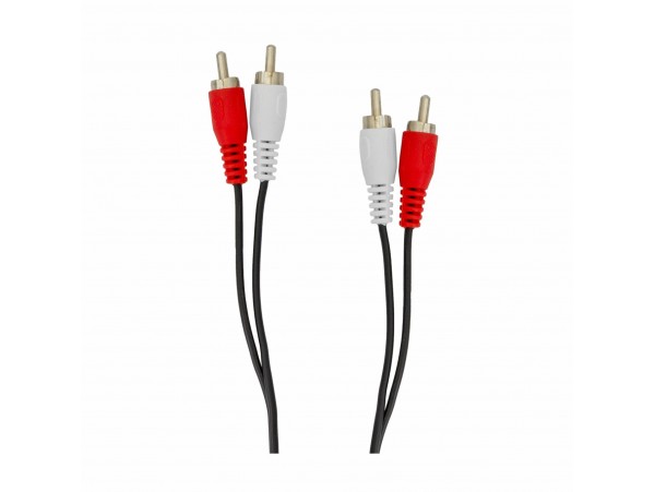 SBOX kabel AVDIO 2xCinch M-2x Cinch M 1,5m RCA-101/R