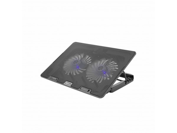 SBOX podloga za prenosnik 2x ventilator 14x14cm CP-101