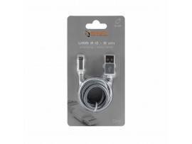 SBOX kabel Apple USB/Lightning 1,5m siv IPH7-GR