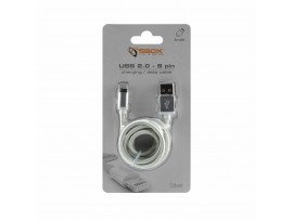 SBOX kabel Apple USB/Lightning 1,5m srebrn IPH7-S