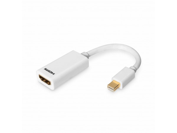 Digitus adapter DisplayPort mini - HDMI + Avdio bel AK-340411-001-W