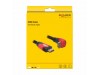 Delock kabel HDMI kotni 4K rdeč 3m 82687