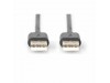 Digitus kabel USB A-A 1,8m črn dvojno oklopljen
