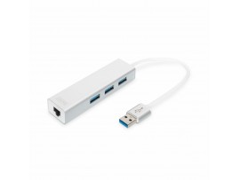 Digitus pretvornik USB 3.0-Mrežni UTP Giga+Hub USB DA-70250-1 Digitus pretvornik USB 3.0-Mrežni UTP Giga+Hub USB DA-70250-1