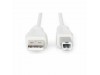 Digitus kabel USB A-B 1,8m siv