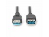 Digitus podaljšek USB 3.0 A-A 1,8m črn