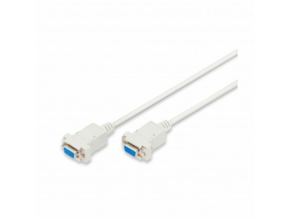 Digitus null modem kabel DB9Ž-DB9Ž 3m