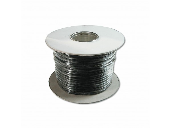 Digitus kabel Flat AWG 26-4 črn 100m kolut