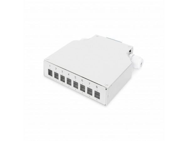 Digitus optični panel DIN Rail 8xLC/DX DN-96891
