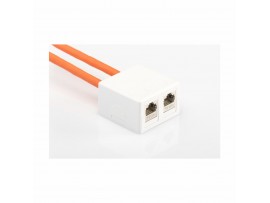 Digitus nadometna vtičnica 2x RJ45 mini AT-AG 302A-WH