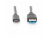 Digitus kabel USB 3.1 A-C 1m črn