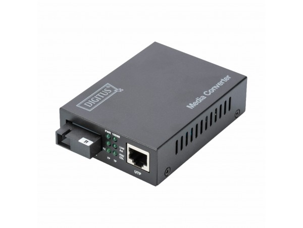 Digitus pretvornik FO-UTP 1000/1000 SC simplex SM DN-82123