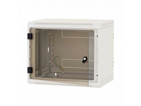 Triton kabinet zidni 15U 770 600x400 siv sestavljen