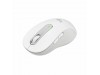 Logitech miška M650 Signature velikost L brezžična Bluetooth bela 910-006238