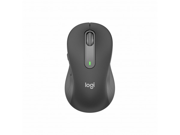 Logitech miška M650 Signature velikost L brezžična Bluetooth grafitna 910-006236
