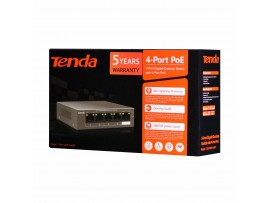 Tenda stikalo Giga 5-port 4x PoE mini kovinsko ohišje TEG1105P-4-63W