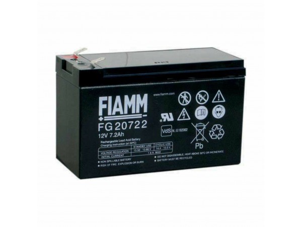 FIAMM akumulator 12V/ 7,2Ah 6/Z8000U
