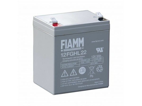 FIAMM akumulator 12V/ 5Ah 6/Z8006HL