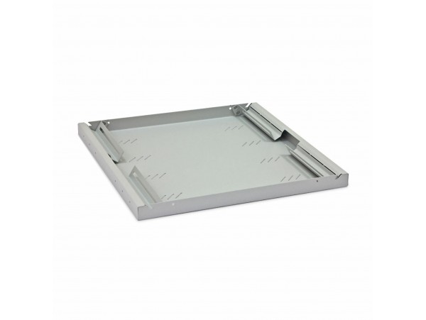 Triton polica rack 1U 250mm - 15kg siva