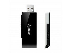 APACER USB 3.2 Gen1 ključ  64GB AH350 črno/bel