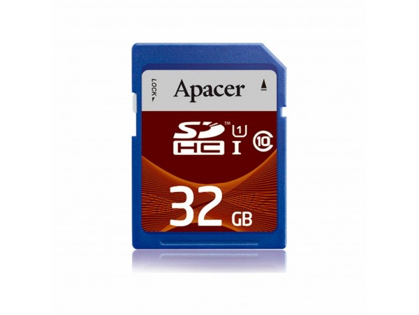 APACER SD HC 32GB spominska kartica UHS-I U1 Class 10 AP32GSDHC10U1-R