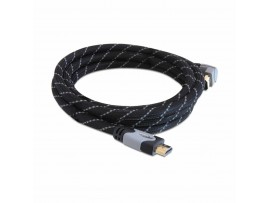 Delock kabel HDMI kotni 4K siv 5m 83077