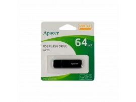 APACER USB 3.2 Gen1 ključ  64GB AH355 črn