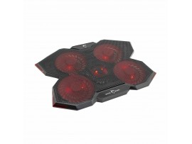 WHITE SHARK podloga za prenosnik 5x ventilator gaming GCP-29 ICE WIZARD