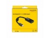 Delock adapter DisplayPort mini-HDMI s ferito 12cm 65099