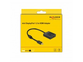 Delock adapter DisplayPort mini-HDMI 4K 62611