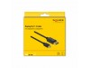 Delock kabel miniDisplayPort-DisplayPort 2m 4K 60Hz črn 82438