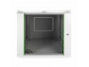 Digitus zidni kabinet 12U 638 600x600 siv sestavljen DN-19 12U-6/6-EC