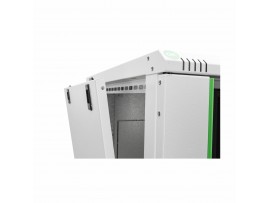 Digitus zidni kabinet 12U 638 600x600 siv sestavljen DN-19 12U-6/6-EC
